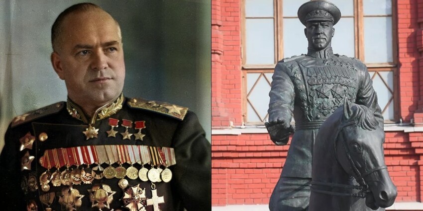 Кем была женщина, ставшая натурщицей для московского памятника Жукову?