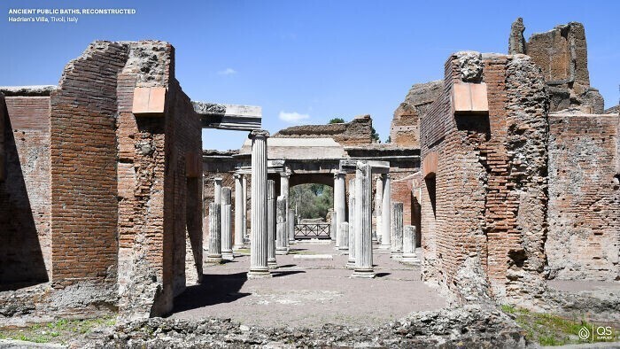 Вилла Адриана, Тиволи, Италия (110 г. н.э.)