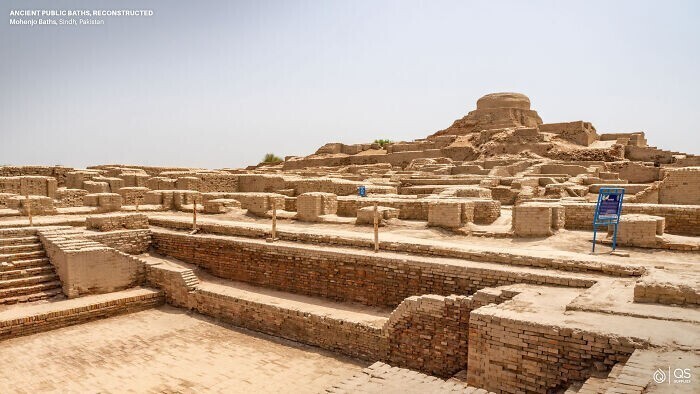 Великая баня, Мохенджо-Даро, Пакистан (3-е тысячелетие до н.э.)