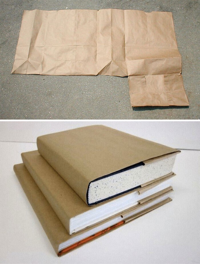 1. Кто помнит, как в конце 1970-х и 80-х годах делали обложки для учебников из продуктовой оберточной бумаги?