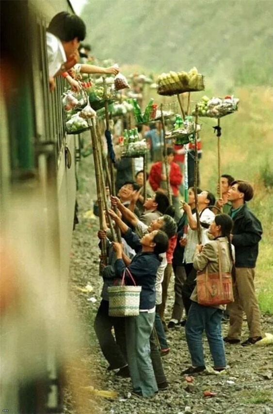 Полустанок в Китае. 1996 год