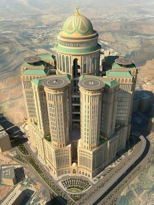 3. В Саудовской Аравии строится самый большой отель в мире на 10 000 номеров