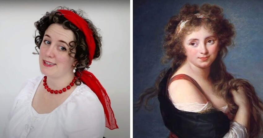 Девушка показала, как менялись женские причёски на протяжении 500 лет