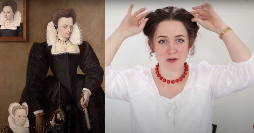 Девушка показала, как менялись женские причёски на протяжении 500 лет