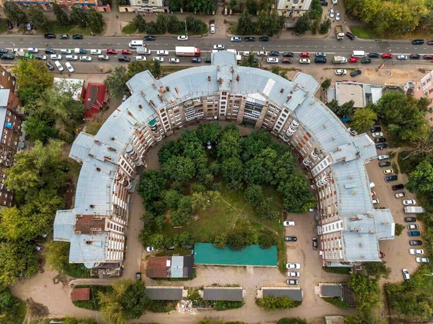 Зачем в СССР строили круглые дома