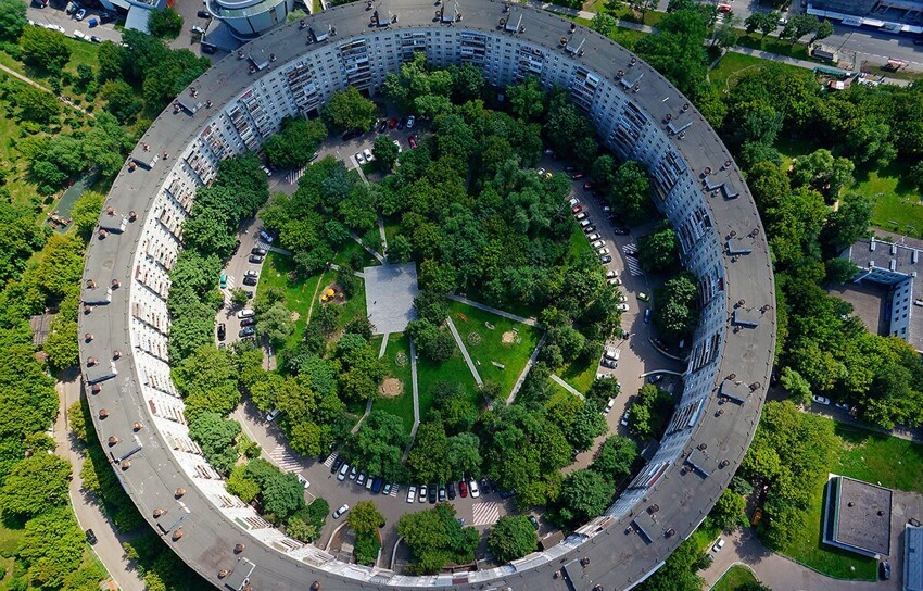 Зачем в СССР строили круглые дома