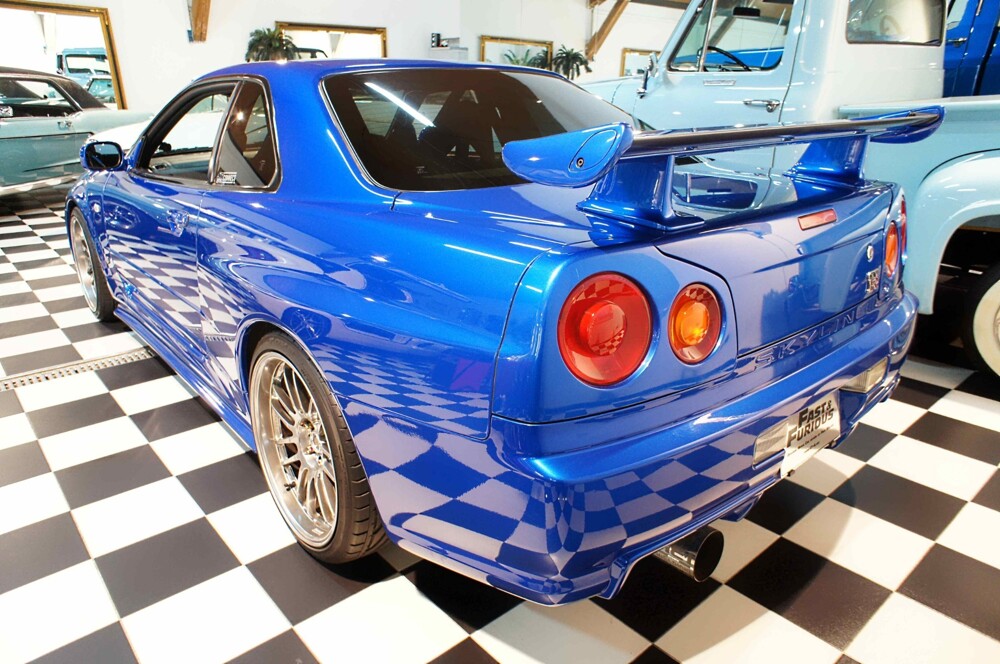 Nissan Skyline GTR r34 Форсаж