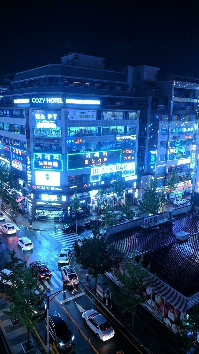 14. Вид из окна, Южная Корея