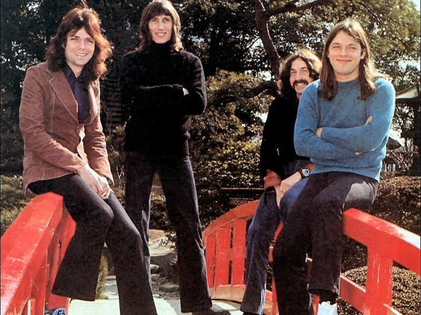 Группа Pink Floyd в Японии в 72-ом году