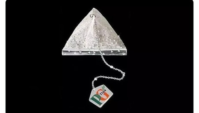 Чайный пакетик, усыпанный бриллиантовой крошкой, за $14 000