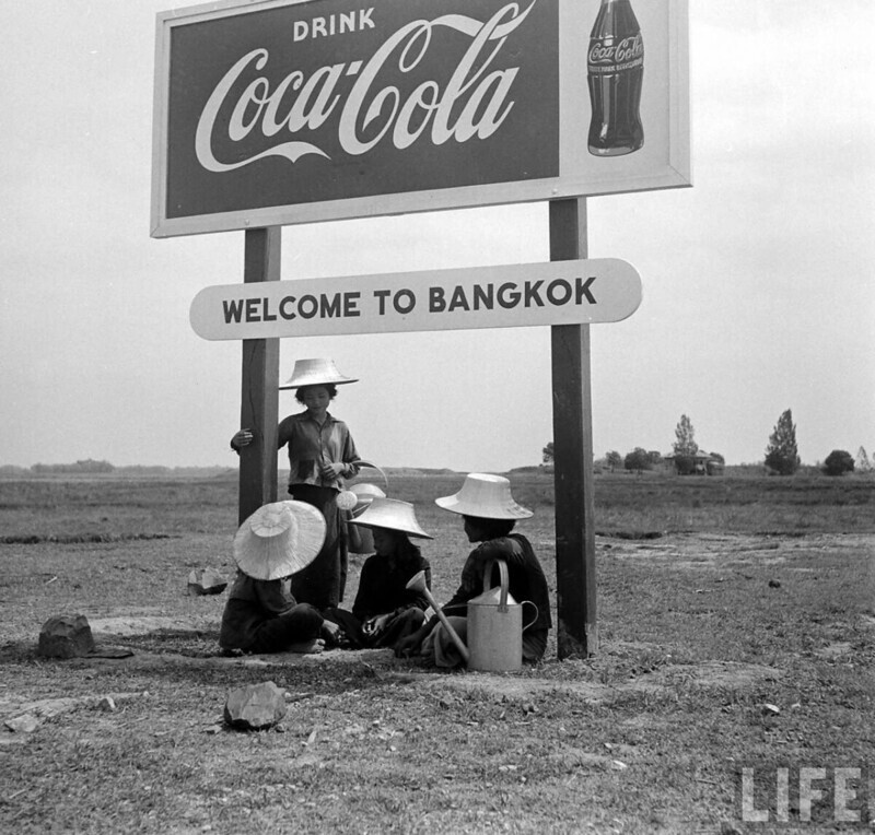 Фотографии повседневной жизни в Бангкоке в 1950-х годах