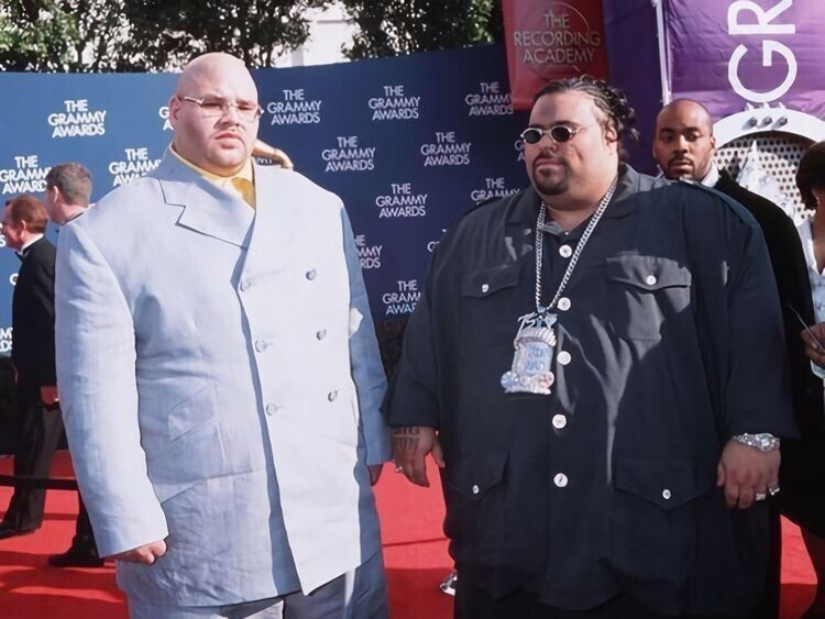 Рэперы Fat Joe (слева) и Big Pun (справа)