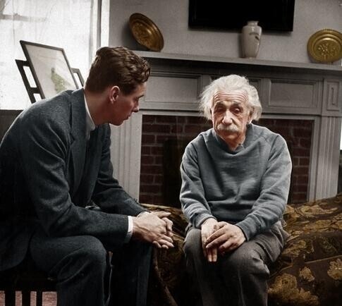 30. Альберт Эйнштейн и его терапевт