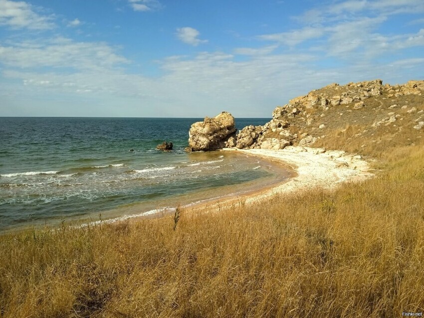 Крым, Азовское море, Генеральские пляжи