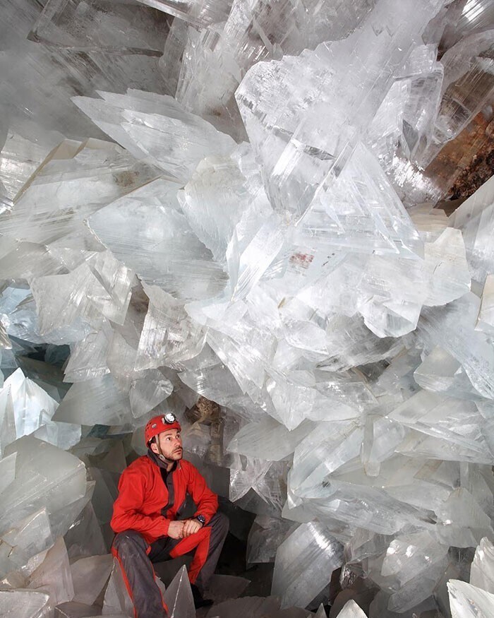Пещера кристаллов, найденная в Пульпи, Испания