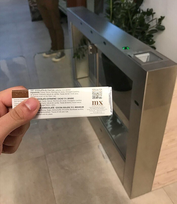 Билет в музей шоколада в Барселоне — это плитка шоколада