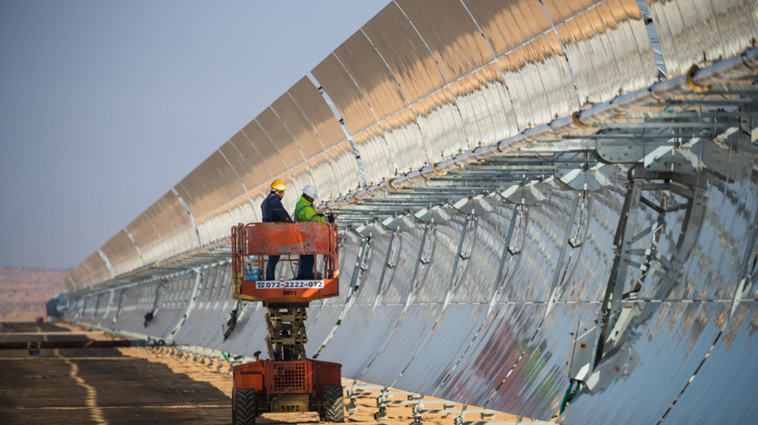 Интересные факты про солнечную электростанцию из пустыни Негев