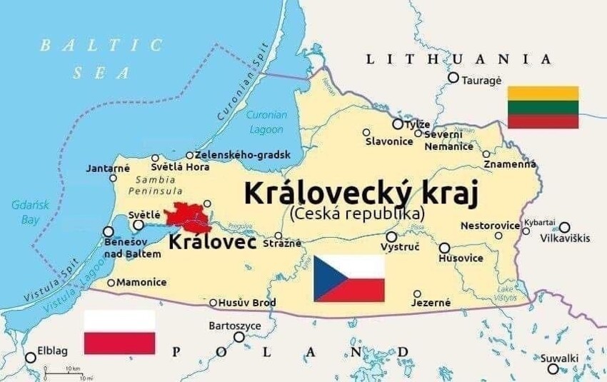 Чехи немного поехали крышей и заявили, что Калининград — это их древний город Краловец, основанный крестоносцами по приказу чешского короля