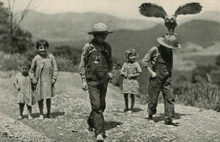 34. Мальчик и его сова, 1933 год