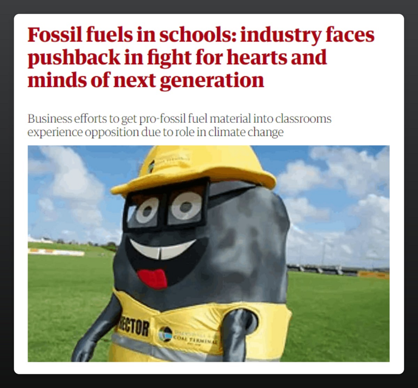 Идиотская пропаганда во благо: в австралийских школах агитируют идти учиться на нефтяников