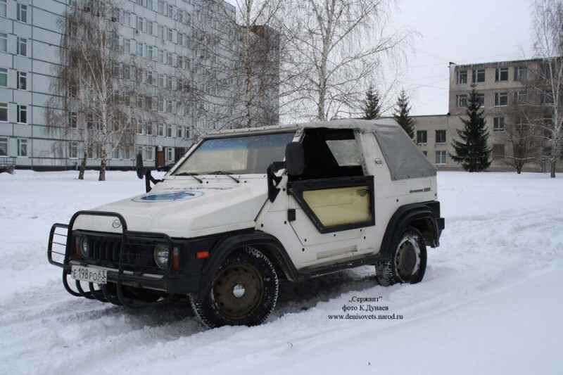 «Сержант-1200» — попытка сделать из «Нивы» лёгкий мобильный внедорожник для армии