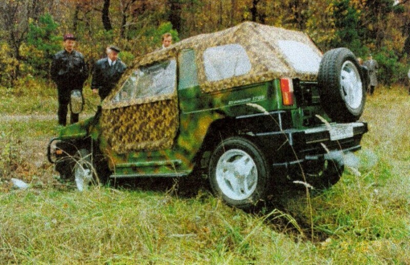 «Сержант-1200» — попытка сделать из «Нивы» лёгкий мобильный внедорожник для армии