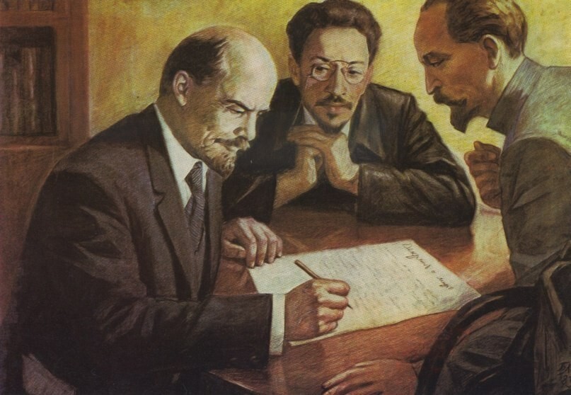 Ленин, Свердлов и Дзержинский