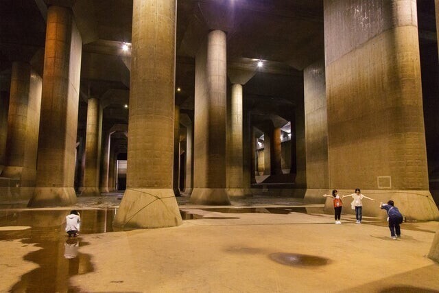 Токийские туннели для наводнений
