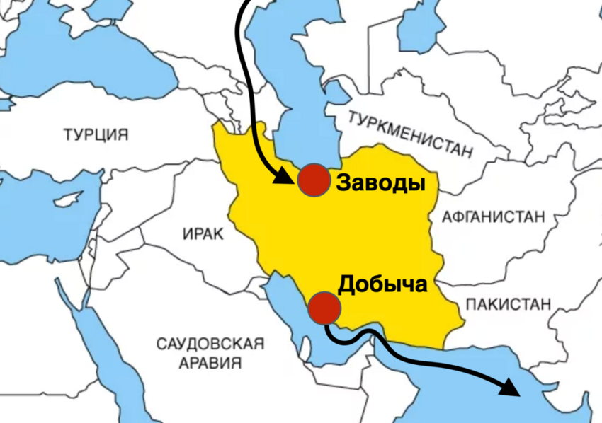 Зачем Иран будет покупать у России нефть, если у него своей полно