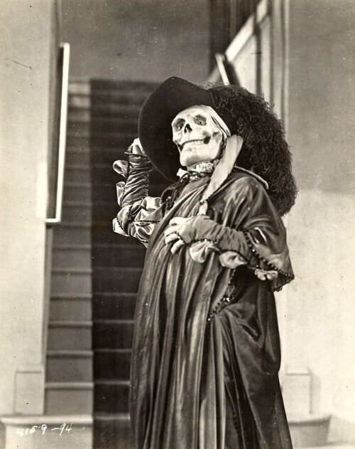 Рекламный кадр из фильма "Призрак оперы" 1925 год