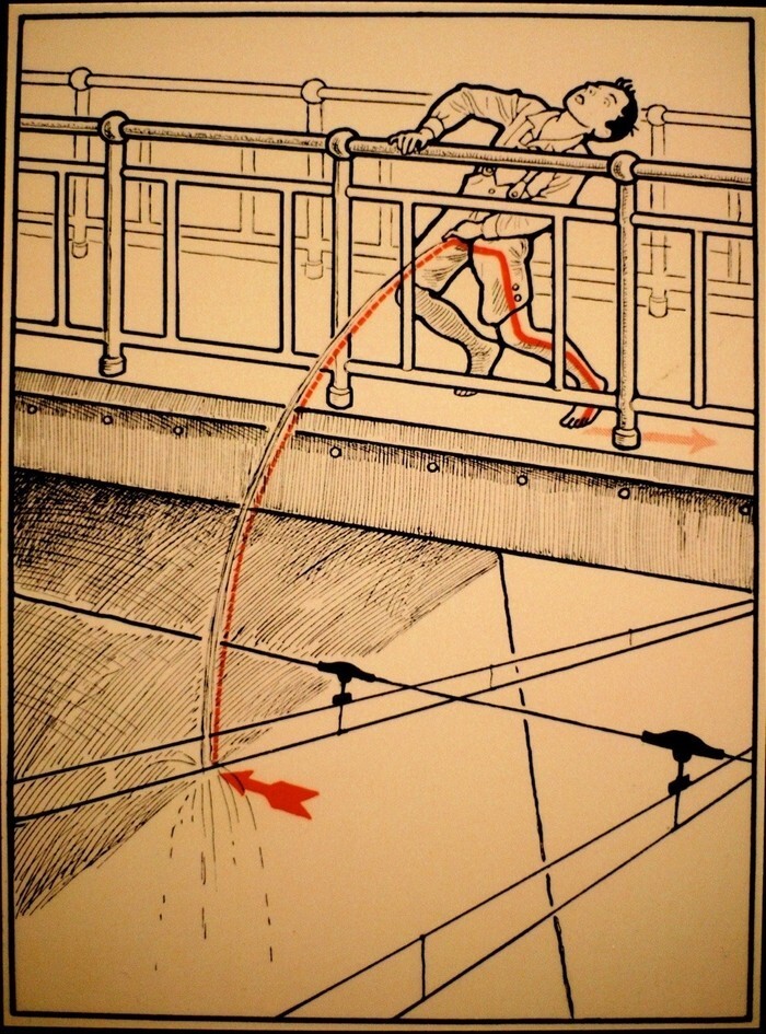 32. Постер 1930-х годов об опасности поражения электрическим током
