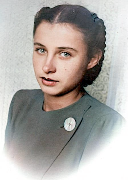 Девушка. Иркутск 1947 г.
