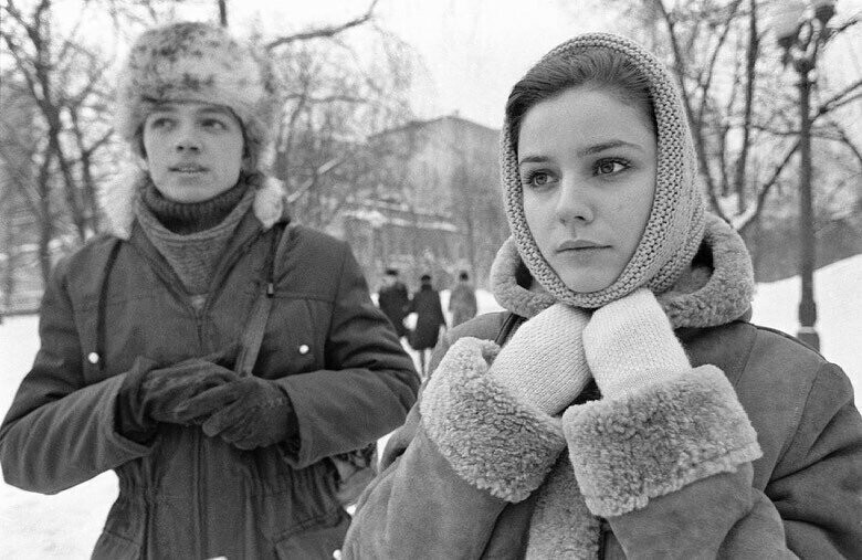 Марина Зудина в фильме «Валентин и Валентина», 1985 год. 