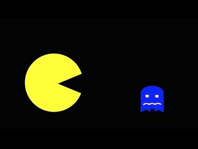 Самый первый запуск игры Pac-Man от #Atari 1980 год 