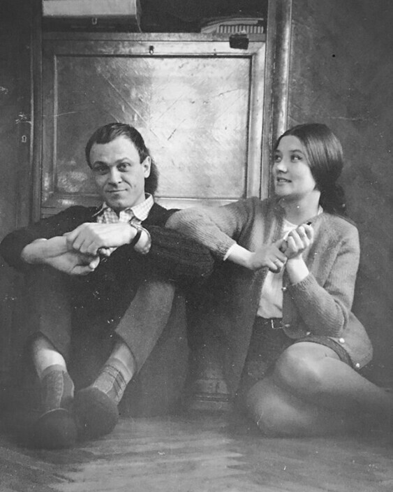 Владимир Меньшов и Вера Алентова, 1969 год, СССР