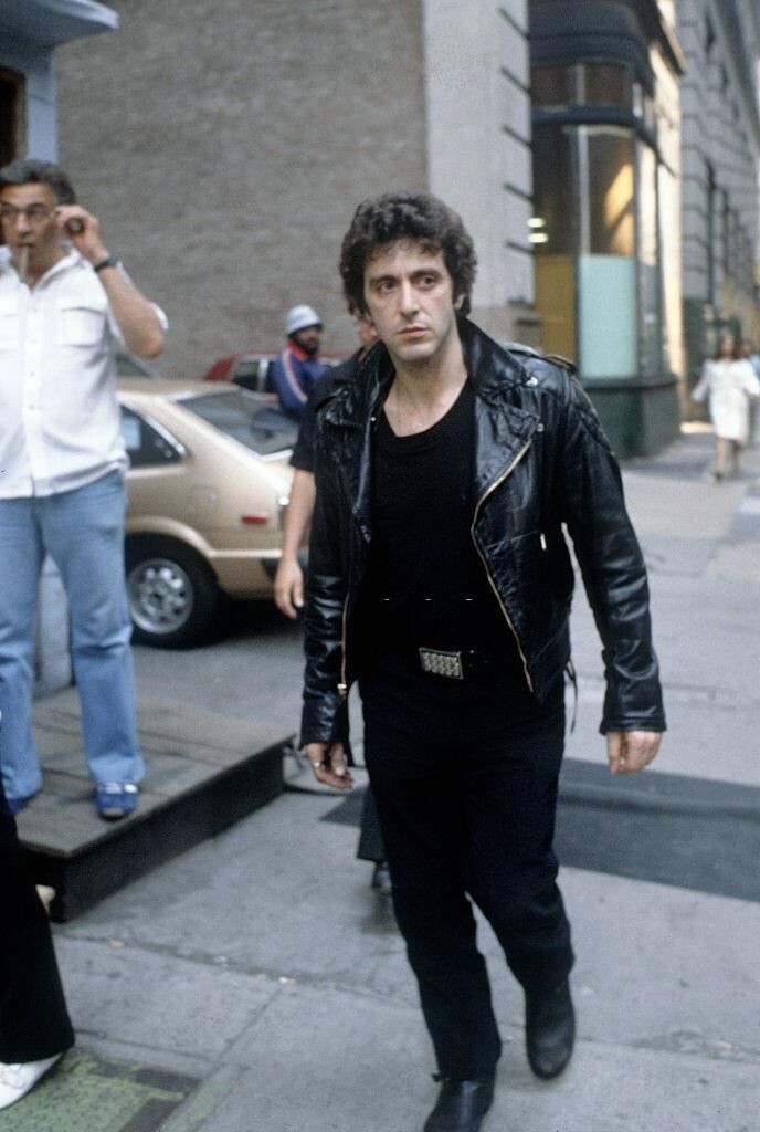 18. Аль Пачино во время съемок фильма «Разыскивающий», 1980 год, Нью-Йорк