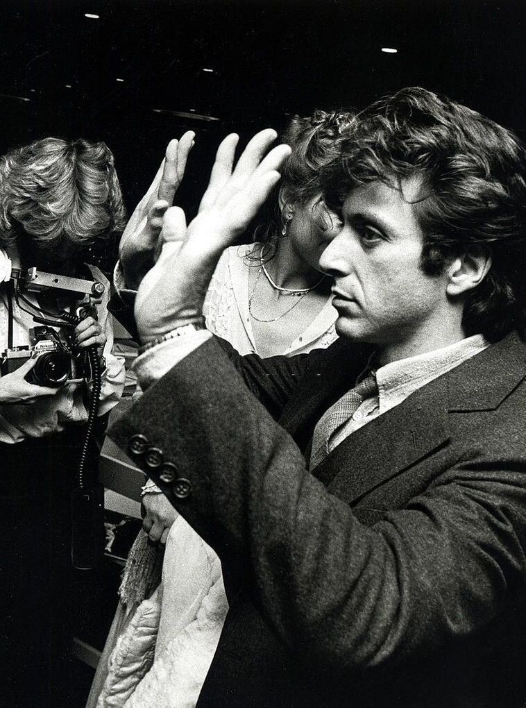28. Аль Пачино во время бала-маскарада в Актерской студии в Нью-Йорке, 25 октября 1978 года