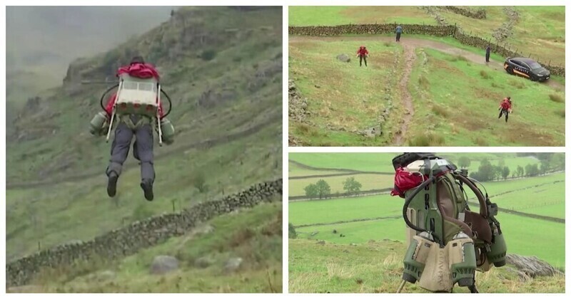 Британских парамедиков учат летать с реактивными ранцами