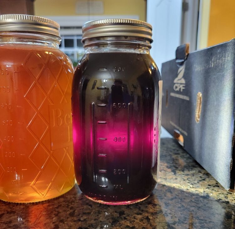 Фиолетовый мед