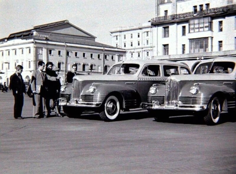 Комфортные лимузины и кабриолеты в Советском Союзе, которые работали в такси
