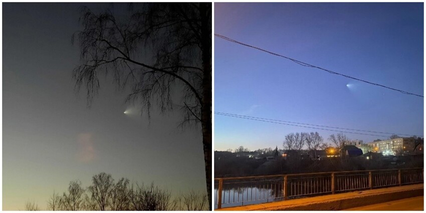 Жители Новосибирска увидели в небе загадочный летающий объект