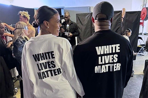 «Жизни белых важны»: из-за этой надписи на толстовке Канье Уэст потерял больше миллиарда долларов