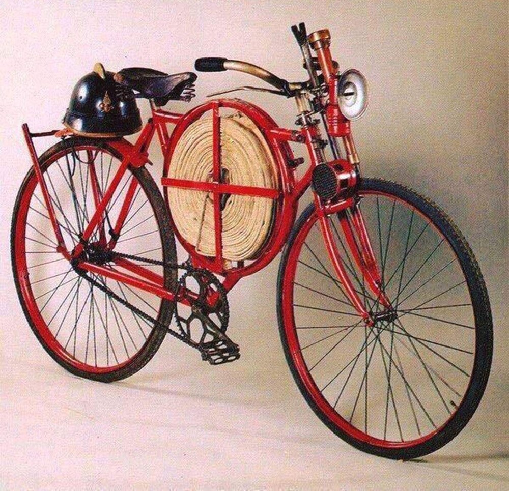 Пожарный велосипед 1905 года выпуска
