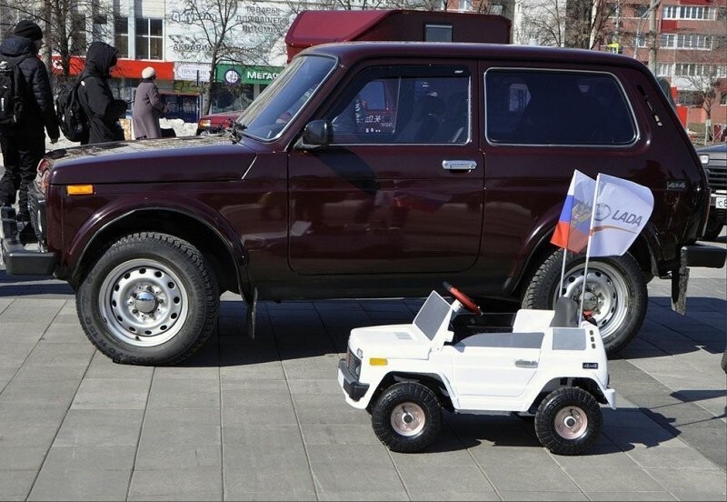 Новинка из Тольятти: электромобиль «Нивушка» для самых маленьких