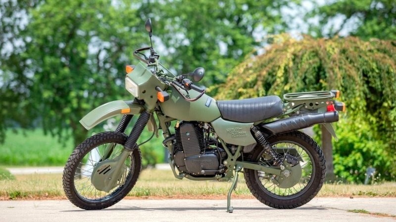 Редкий военный мотоцикл Harley-Davidson MT500