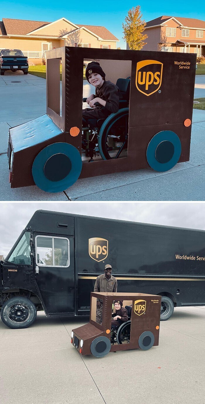3. Лучший сотрудник службы доставки UPS!