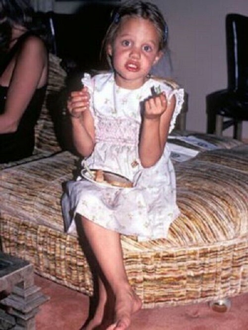 Анджелина Джоли в 8 лет