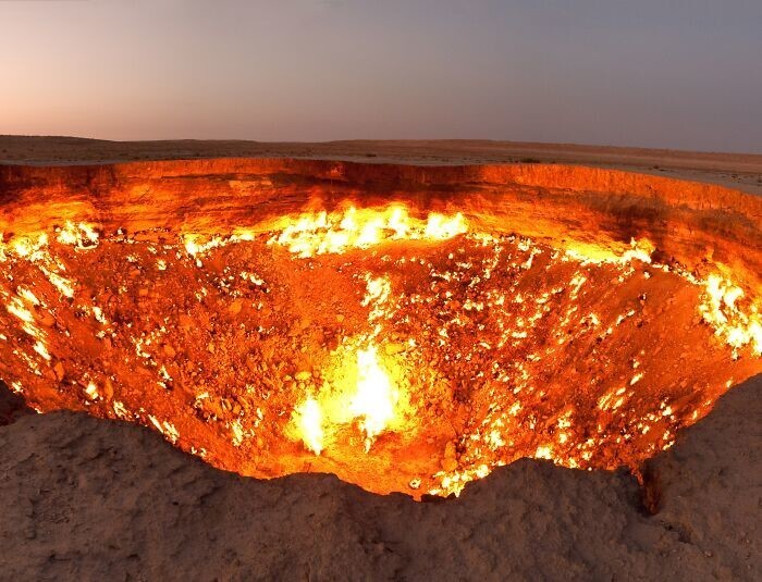 1. Врата ада, Туркменистан