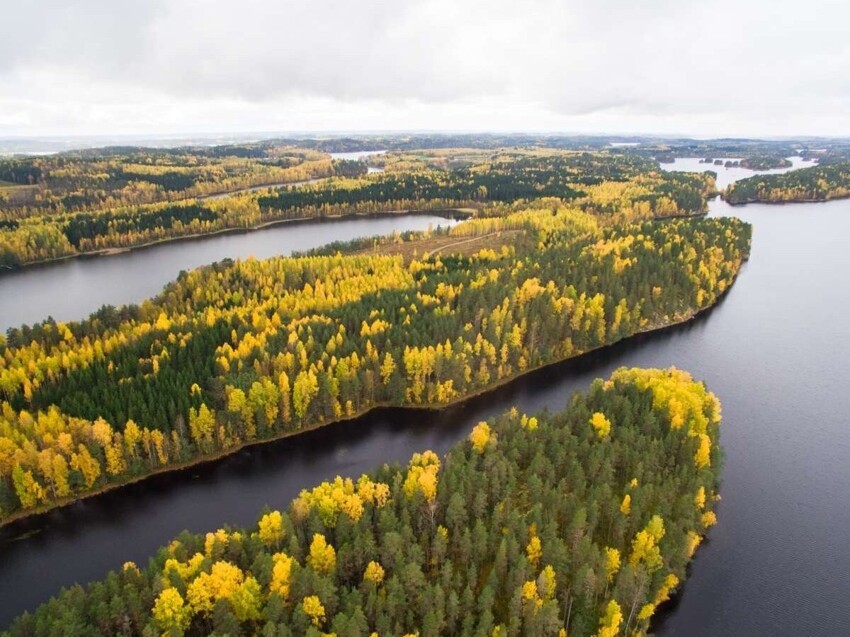 Почём можно прикупить пару островов на озере в Финляндии