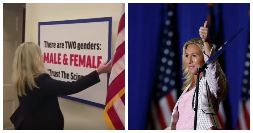«Есть два пола - мужчины и женщины. Доверяйте науке!»: конгрессмен из США посмеялась над трансгендерами